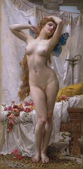 Guillaume Seignac The Awakening of Psyche Norge oil painting art